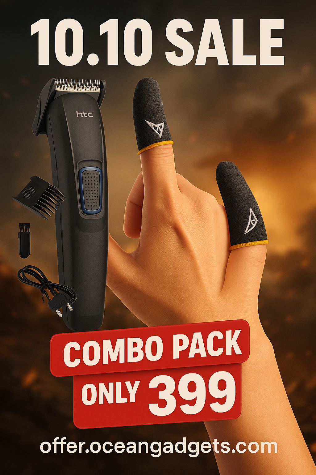 HTC AT-522 With Gaming Gloves